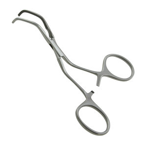 คีมหนีบหลอดเลือดสแตนเลสสตีลเยอรมันสำหรับเด็กเครื่องมือผ่าตัดด้วยมือขนาด115มม. สำหรับกระบวนการหัวใจและหลอดเลือดและเด็ก - Product Image 4