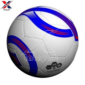 Ballon de football en PU de haute qualité, durable et écologique, personnalisable avec votre propre logo, pour les équipes sportives, utilisation en extérieur, fabriqué au Pakistan - Product Image 1