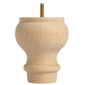 Patas de Soporte para Sofá de Madera Dura, Elegantes Patas de Muebles de Madera Sólida para Interiores Residenciales y Comerciales Contemporáneos - Product Image 1
