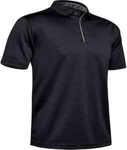 Camiseta Polo Casual de Manga Corta para Hombre, de Secado Rápido, con Patrón Sólido, para Golf, Gimnasio y Deportes, 100% Algodón, Antiarrugas, Tejido de Punto - Product Image 1