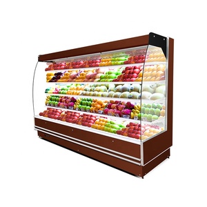 מרפרמרקט רואיטאי פתוח מקרר זקופה קריר יותר עבור ירקות ופירות משקה - Product Image 1