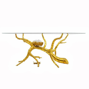 Support de base design nid d'abeille, plaqué or de haute qualité, en métal de qualité supérieure, pour la décoration de la maison, de l'hôtel, du salon, tables consoles, fournitures - Product Image 3