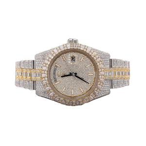 Montre de luxe Bussdown en moissanite pour homme, mouvement automatique ETA, résistance à l'eau 3 ATM, bracelet en acier inoxydable, cadran 41 mm - Product Image 3