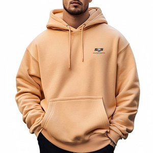 Sweat-shirts surdimensionnés respirants en coton épais, coupe ample, pull chaud, vêtements décontractés, style streetwear d'hiver - Product Image 4