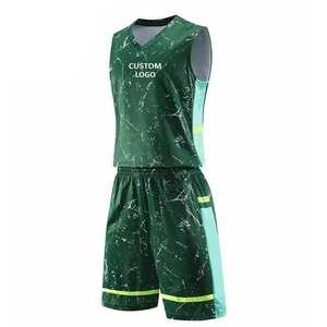 Conjunto de Uniforme de Baloncesto Ligero Premium para Adultos, Transpirable, de Secado Rápido, Ropa Deportiva, Uniforme de Equipo de Baloncesto en Oferta - Product Image 3