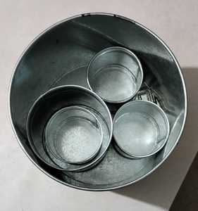 Wooden Lid Storage Container Stainless Steel Spice <b>Box</b> Set Round <b>Herb</b> Container Kit with Wooden Covers Kitchen Storage - Product Image 4