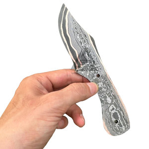 Vente en ligne de lames vierges professionnelles en acier Damas, matériau durable, lames vierges en acier Damas à marque privée - Product Image 5