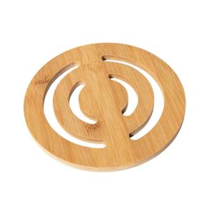 Salvamanteles Redondo de Madera Hecho a Mano con Diseño Floral Tallado, Soporte para Ollas de Madera Maciza de Sheesham, Decorativo y Resistente al Calor para Cocina, ¡En Oferta! - Product Image 2
