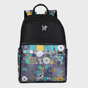 Sac à dos scolaire imperméable Arctic Fox Cubix, grande capacité, en polyester, avec bretelles détachables - Product Image 1