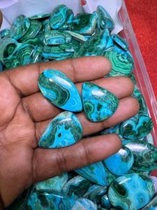 Hot Selling Chrysocolla Malachite Cabochon Wholesale Lot of Healing Chrysocolla Malachite Loose Gemstone - Product Image 4