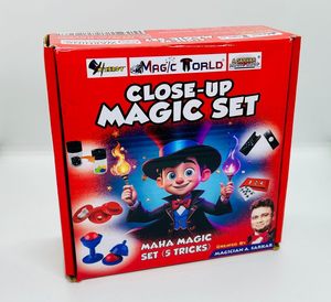 <b>Magic</b> Set <b>Box</b> 5 Items Kids <b>Magic</b> Toy Set Egg to Hen Ball & VASE Card Vanish Frame Coin Gone CASE & DICE AUTOMIZER - Product Image 4