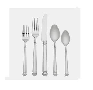 Juego de cubiertos de metal inoxidable con acabado de espejo de lujo para bodas, fiestas, banquetes, cocina y mesa. - Product Image 4