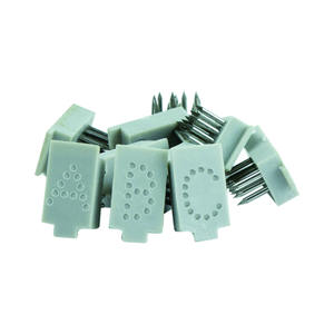 Ensemble complet de lettres pour tatouage numérique de A à Z, aiguille en acier inoxydable tranchante avec base en plastique, autres instruments vétérinaires - Product Image 1