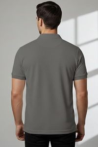 Vêtements de sport pour la salle de sport, résistants aux odeurs, séchage rapide, haut de gamme pour homme, prix d'usine, t-shirt polo 100% polyester pour homme, haute élasticité, coupe ajustée - Product Image 3