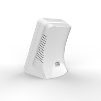 Medidor de CO2 NDIR de Escritorio, 400-5000 ppm, Detector de Dióxido de Carbono Recargable, Monitor de Temperatura y Humedad para Hogar, Oficina y Aula