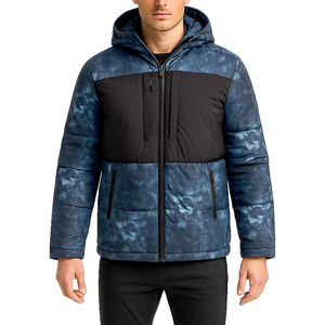 Dernière veste matelassée personnalisée pour hommes avec logo imprimé OEM, veste d'hiver décontractée pour hommes avec poches et service OEM - Product Image 2