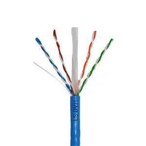 BEST SELLER Ethernet cable 4PR CM CMR Riser ft4 305M box lsoh UL Cat 6 outdoor indoor UTP cable 305m 1000FT export