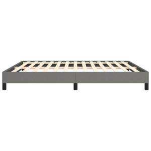 โครงเตียงหุ้มผ้าโพลีเอสเตอร์สีเทาเข้ม ทำจากไม้อัดวิศวกรรม ดีไซน์ทันสมัย - Product Image 6