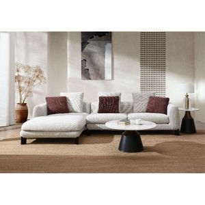 Mardi marrone & Beige Tweed divano componibile con 3 cuscini per l'arredamento del soggiorno - Product Image 1