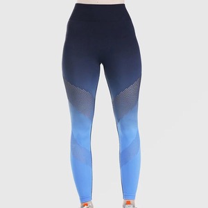 Leggings transpirables personalizados al por mayor para mujer, para gimnasio, yoga, leggings de verano para mujer, leggings de cintura alta para mujer - Product Image 2