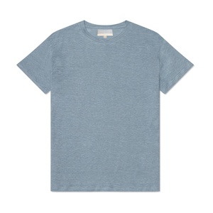 T-shirt personnalisé vierge 100 % coton tricoté respirant pour homme, manches courtes, impression de logo, graphique, grandes tailles, décontracté, fournisseur en gros - Product Image 4