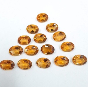 Citrino Natural Premium Transparente Brillante, Corte Ovalado Facetado, Precio por Pieza, Comprar Ahora en Línea, Piedras Preciosas para Anillos, Collares, Abalorios, Fabricación de Joyas - Product Image 2