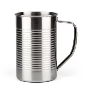 Gobelet en laiton durable de style anneau pour les voyages, le camping et les boissons en plein air – Idéal pour la bière et le café - Product Image 1