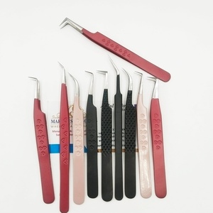 Pinzas de Alta Calidad para Extensiones de Pestañas, Agarre en Forma de Corazón, Punta Suave para Extensiones de Pestañas - Product Image 2