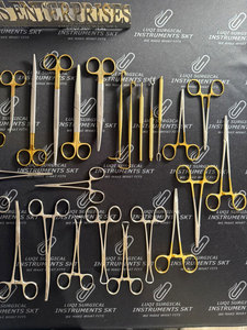 Ensemble d'instruments de chirurgie plastique en acier inoxydable allemand pour la dermolyptomie et le remodelage corporel, certifié CE - Product Image 3