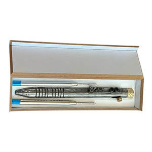 Bolígrafo de acero de Damasco, herramienta de escritura de acero con patrón de alta calidad para uso ejecutivo, corporativo y profesional en la oficina - Product Image 6