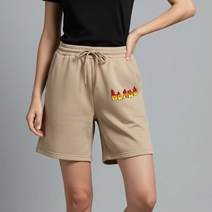 Shorts Bermuda en Coton Respirant pour Femme, Personnalisables, avec Cordon de Serrage et Deux Poches Latérales – Idéal pour l'Été (Vente en Gros) - Product Image 4