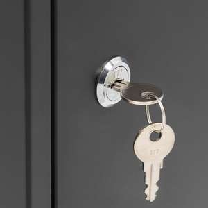 Boîte aux lettres moderne sur mesure, grande capacité, 2 compartiments, en acier inoxydable galvanisé, emballage facile, assemblage facile, sécurité renforcée, OEM ODM HD - Product Image 4