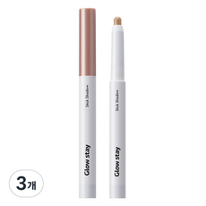 The Saem Glow Stay Stick Shadow BR01 Mocha Bebe 3 unidades Tono Medio Acabado Luminoso con Descuento - Product Image 1