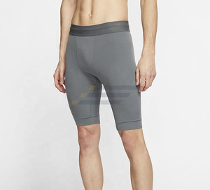 Shorts de compression en polyester de qualité supérieure, design personnalisé imprimé, doublure intégrée, shorts de sport pour hommes - Product Image 6