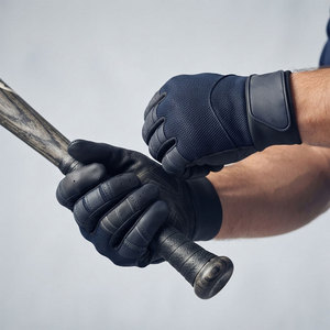 Gants de frappeur de softball unisexe avec logo personnalisé, protection des jointures Flex Zone, dos en maille, équipement sportif, vente en gros - Product Image 4