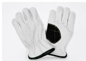 MUBASHAR PRO GRIP INTERNATIONAL Durable Grain Leather <b>Rigger</b> <b>Gloves</b> Reinforced Cuff Enhanced Grip Heat Resistant Anti-Slip - Product Image 4