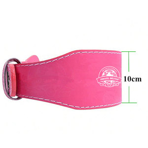 Cinturón de Levantamiento de Pesas de Cuero Vacuno con Logotipo Personalizado, Hebilla Antideslizante, Ligero y Duradero, Soporte para la Espalda para Entrenamiento Físico en el Gimnasio - Product Image 3