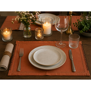 Set de table en lin |   Tapis de table élégant pour cuisine, hôtel et restaurant - Product Image 2