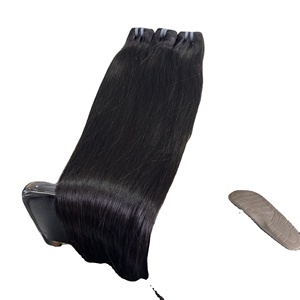 Natural Hair Vietnamese Raw Human Hair <b>Extensions</b> Single Donor Bone Straight Virgin Hair <b>Extension</b> Bundle - Product Image 2