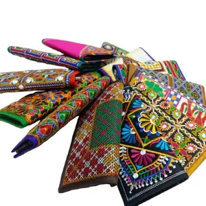 Katoen Hoge Capaciteit Vrouwen Multi Color Hand Bag Indian Boho Hand Tassen Nieuwe Ontwerpen Traditionele Handgemaakte Tassen