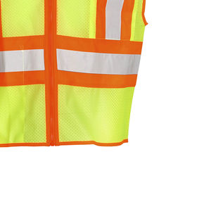 Chaleco de Seguridad Reflectante de Alta Visibilidad con Bolsillos, Chaleco de Seguridad Duradero y de Venta Caliente para Tráfico y Construcción con Luz LED - Product Image 5