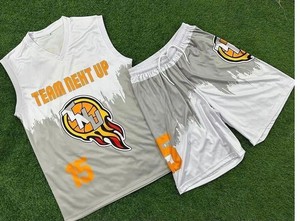 Ensemble de maillots de football américain 7 contre 7 de qualité supérieure, personnalisables, avec sublimation par compression - Product Image 4