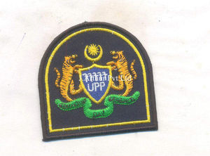 Custom Iron-On 3D US Flag Heat Transfer Patches with PVC Rubber Silicone <b>Materials</b> for Denim Clothes tactical <b>embroidery</b> patch - Product Image 3