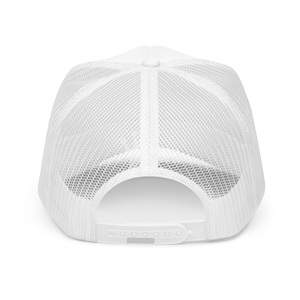 Gorra Trucker de Malla Blanca de 6 Paneles, Ajustable con Cierre a Presión, Unisex, Casual, Transpirable, para Primavera/Verano, con Bordado, para Actividades al Aire Libre - Product Image 2