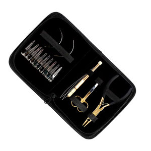 Kit de Herramientas para Extensiones de Cabello, Juego de Herramientas de Instalación de Extensiones de Cabello para Salón Profesional y Cuidado Personal del Cabello, Kit Completo - Product Image 6