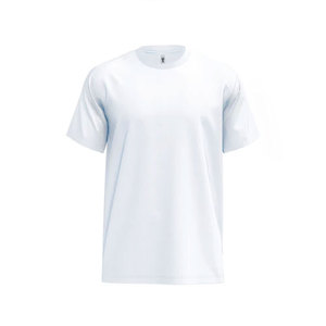 Camiseta de Cuello Redondo para Hombre Next Level 6010, Color Blanco Jaspeado, 50% Poliéster, 25% Algodón, 25% Rayón, Marca Privada - Product Image 4