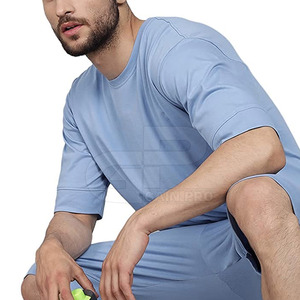 Conjunto de pantalones cortos para hombre, ligeros, transpirables, cómodos, ideales para gimnasio, correr, hacer ejercicio o para el verano - Product Image 5