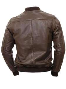 Blouson de motard tendance 2026 pour homme en cuir de vachette véritable, sur mesure, imperméable et respirant pour l'hiver - Product Image 5