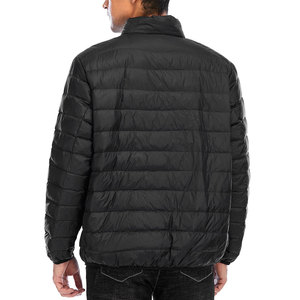 Nouvelles vestes matelassées pour hommes à col montant et manches longues avec logo personnalisé, design patchwork, vêtements décontractés avec différentes couleurs - Product Image 2