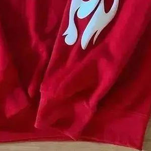 Ropa para Hombre de la Mejor Calidad, 100% Algodón, Sudaderas con Capucha Impermeables de Invierno, Color Rojo, Estampado de Anime por Sublimación, Sudaderas con Forro Elegante - Product Image 4